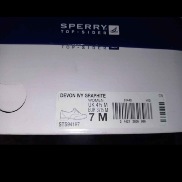 Brand New Sperry Devon shoe Size 7 Womens - Picture 3 of 3